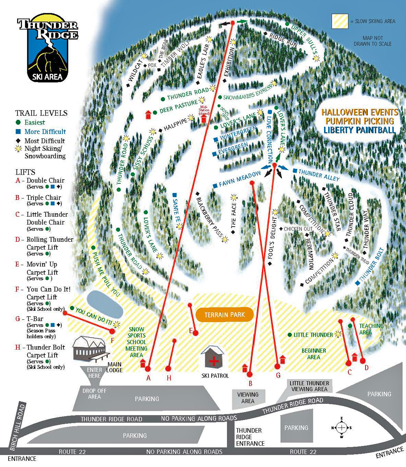 Thunder Ridge Trail Map